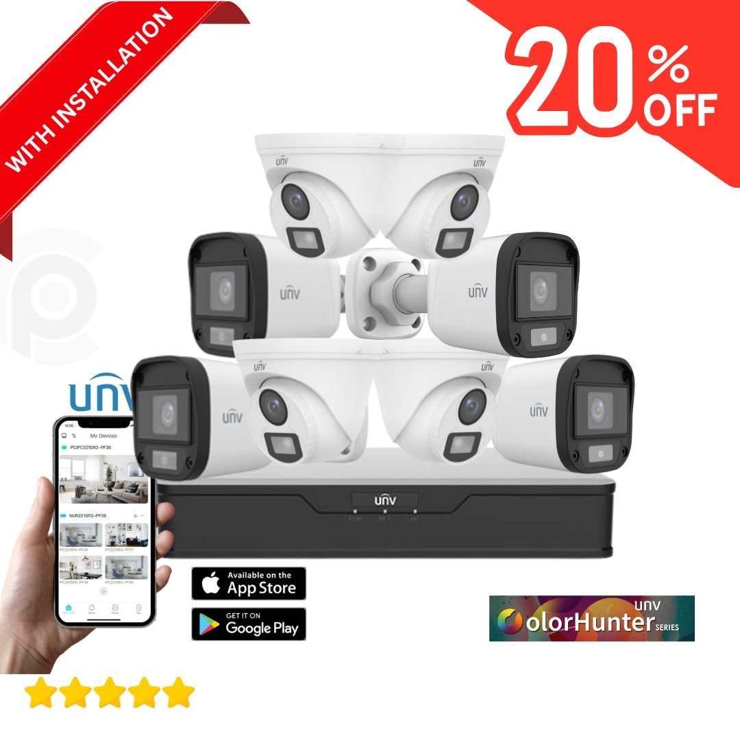 8 Camera CCTV with installation promo pampanga